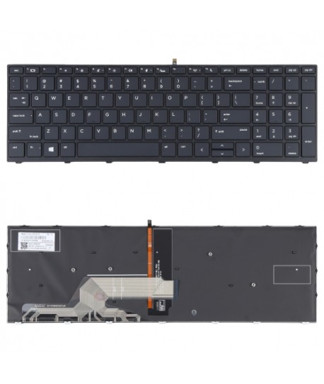 HP Probook HP EliteBook 450 G5 455 G5 470 G5 BLACK FRAME BLACK,( Backlit ) GR V162946AK1 Laptop Keyboard (OEM-A)
