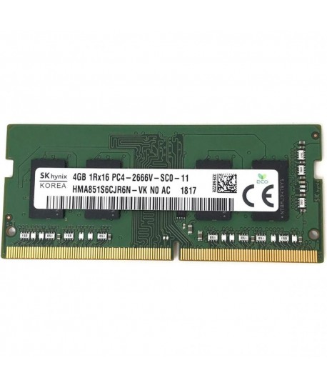 SKhynix 4GB DDR4 SODIMM 2666Mhz HMA851S6JJR6N-VK