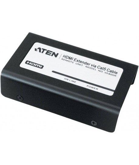 Aten VE800R HDMI Extender Receiver Unit VE800R Remote Control no power cable