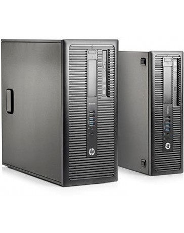 HP Prodesk 600 G1, i3-4130 3.40GHz, 4GB DDR3, 250GB HDD SATA, DVD/RW, Win 10 Pro
