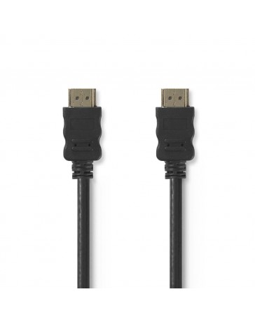 High Speed HDMI™-kabel met Ethernet | HDMI™-connector|Zwart