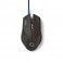 Gaming-set muis en muismat | Bedrade muis | 1600 dpi | 6 knoppen